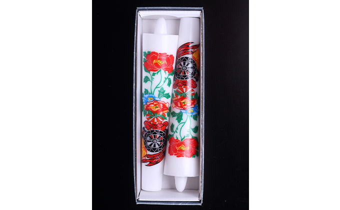 御所車5丁（2本入）・燭台セット