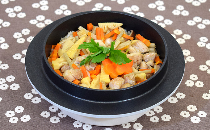 雪國ごはん釜 オーブントースター・オーブン専用 釜 セット 釜炊き 釜めし おひとり様 ご飯 お米 白米 米 吹きこぼれ受け レシピブック付き オーブン 調理器具 キッチン用品 キッチン 新潟