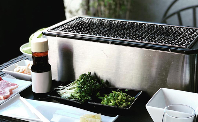 ステンレス 炭焼きグルメ M-450S