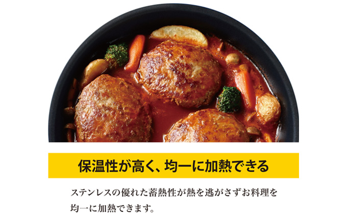 クワトロプラスIH フライパン20cm