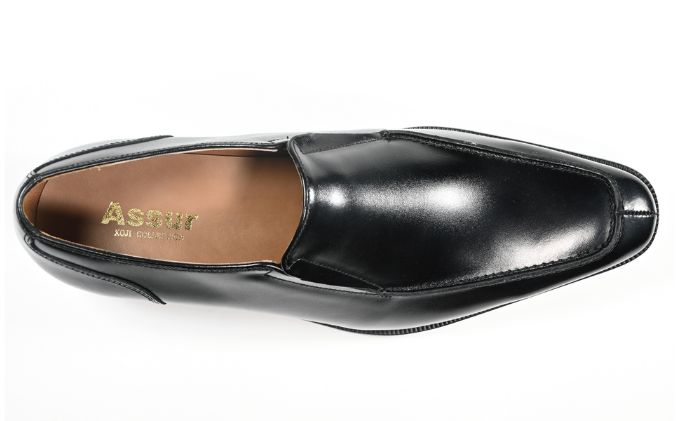 ビジネスシューズ　幅広　AS 581 BL【ブラック】26cm