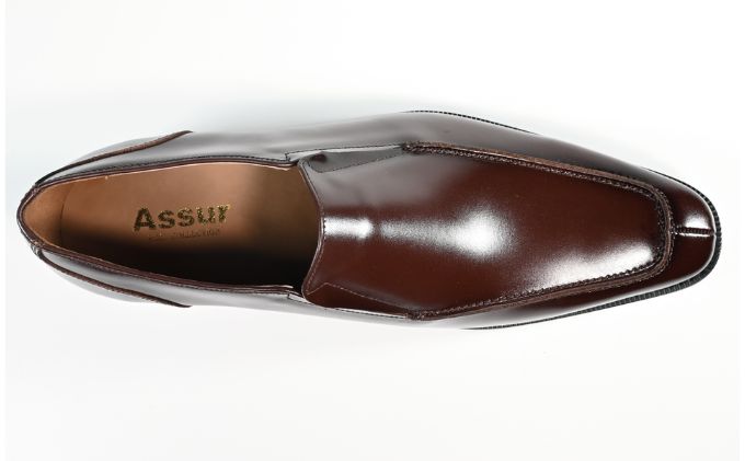 ビジネスシューズ　幅広　AS 581 BR【ブラウン】25.5cm