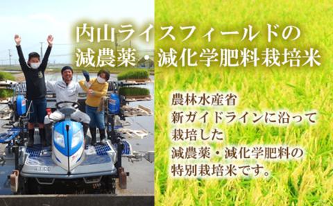 令和7年度産 栽培期間中減農薬・減化学肥料栽培米 こしひかり10kg お米 白米 ライス 精米 ご飯 新潟県産 新潟市産 おにぎり お弁当 和食 ブランド米