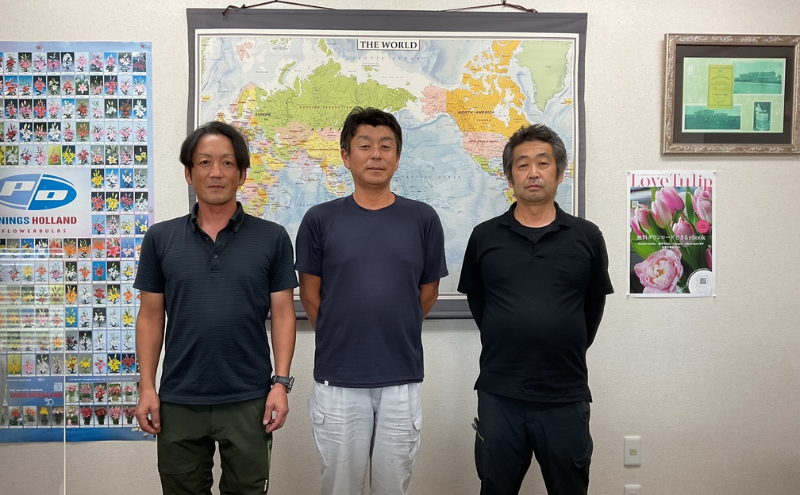 フラワーファーム しろねのユリ 切花3本（産地おすすめ花色）5～7月発送