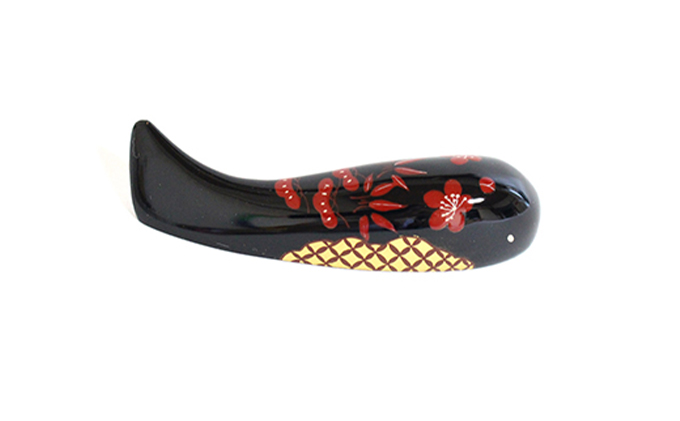 コイオキ 色漆錦鯉 3折（松竹梅金蒔絵）