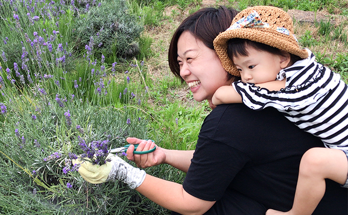 新潟産ラベンダー精油5mlとアロマストーン