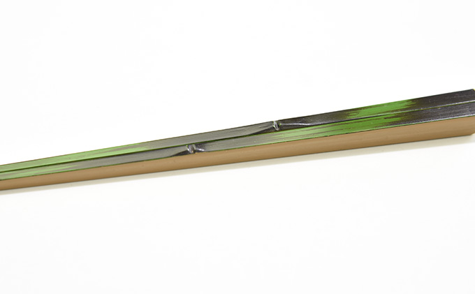 【新潟漆器 箸】mitate 竹塗箸　若竹（みどり）