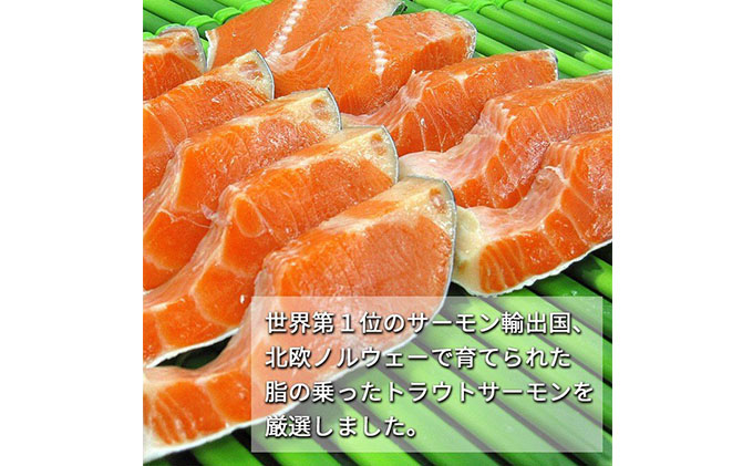 甘塩トラウトサーモン 10切