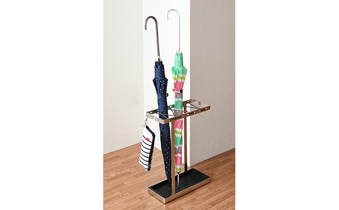 ステンレスアンブレラスタンド（ロープ：レインボー）