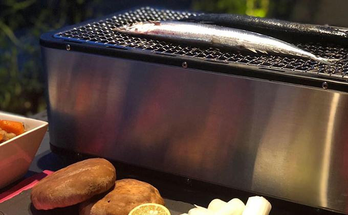 ステンレス 炭焼きグルメ M-450S