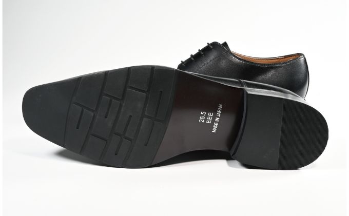 ビジネスシューズ　幅広　AS 580 BL【ブラック】26.5cm