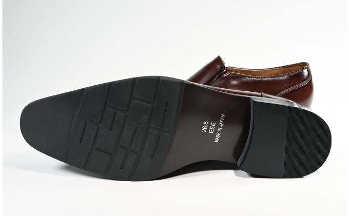 ビジネスシューズ　幅広　AS 581 BR【ブラウン】25.5cm
