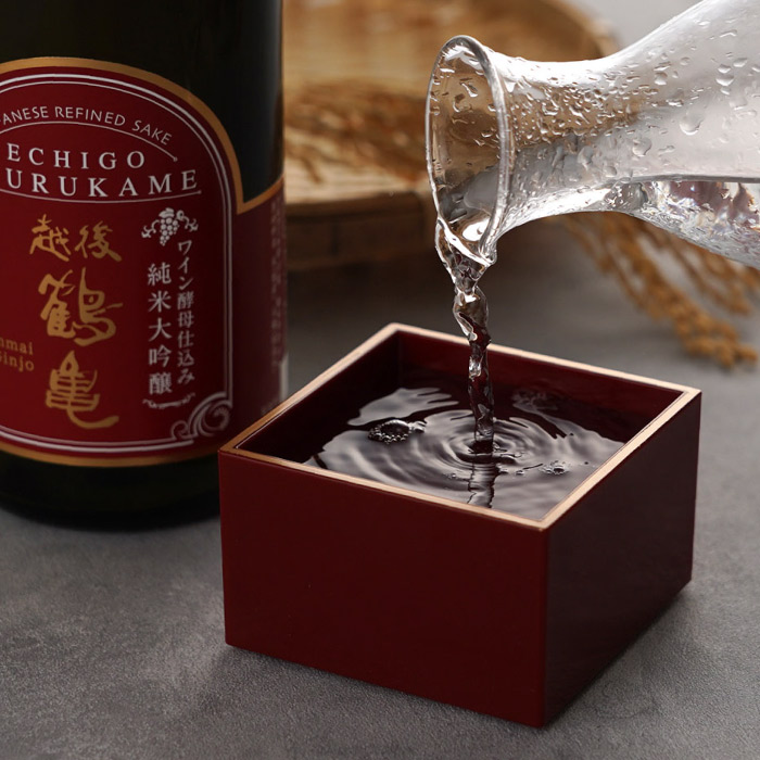 越後鶴亀 ワイン酵母 のみくらべ セット 720ml × 2本 清酒 日本酒 お酒 人気 新潟 飲み比べ 新潟県