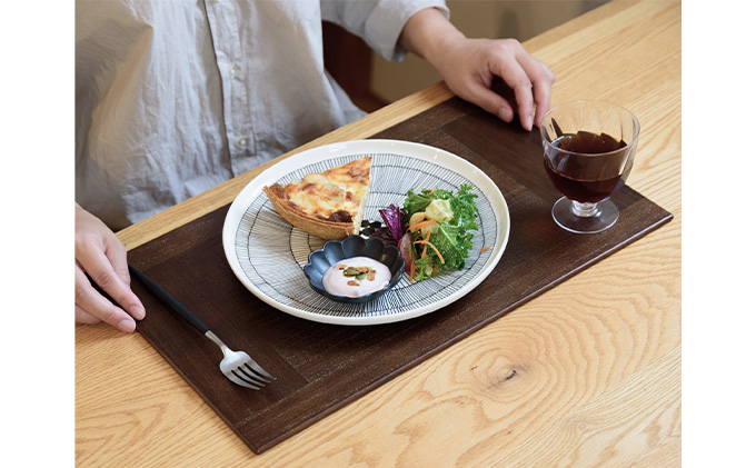 【ASAKURA】桐製ランチョンマット4枚組