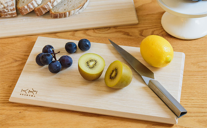 【ASAKURA】伝統工芸士がつくる桐まな板　M・S2枚組