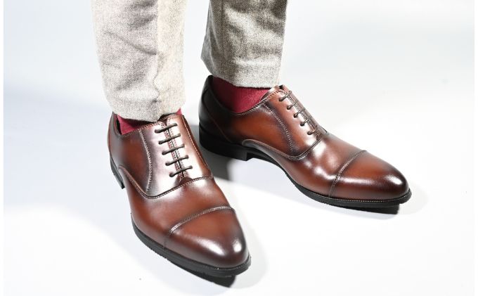 ビジネスシューズ　防水・透湿・防滑 KJ620 BR【ブラウン】24.5cm