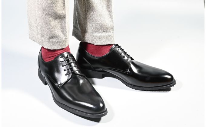 ビジネスシューズ　防水・透湿・防滑 KJ621 BL【ブラック】26cm