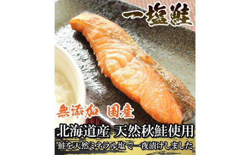 一塩鮭 （薄塩）　鮭 さけ サケ 天然 秋鮭 ミネラル塩 冷凍 真空パック 小分け 低脂肪　高たんぱく EPA DHA
