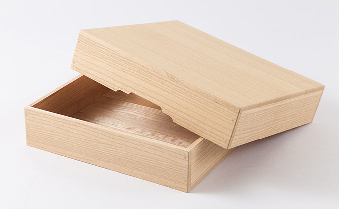 国産桐 色紙箱