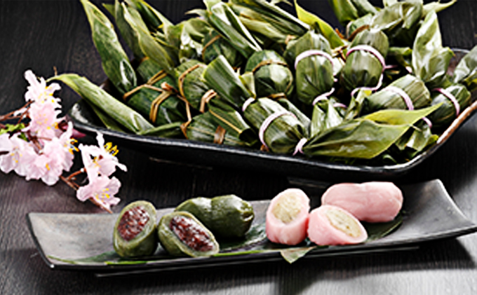 港製菓 笹だんご（10個）・笹ざくら（10個）セット