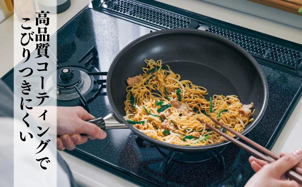 ビタクラフト カーペンター ウォックパン 24cm 05067215 フライパン 軽量　深型 ガス火 IH 調理器具 新潟市