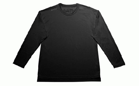 I4-05J【カラー：ブラック サイズ：O】リカバリーウェア A.A.TH/ ロングTシャツ（品番：AAJ99302）