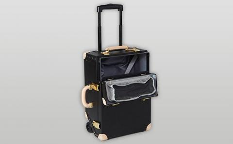 26-05B【ブラック】トロリーバッグ　プレミアム2