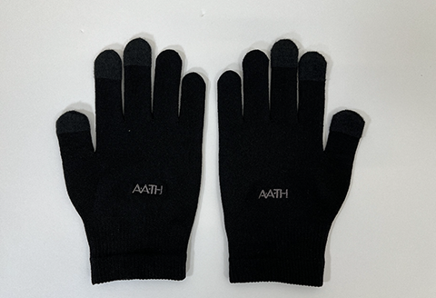 I4-60AA【サイズ：M】リカバリーウェアA.A.TH/インナーグローブ（品番：AAA96855）