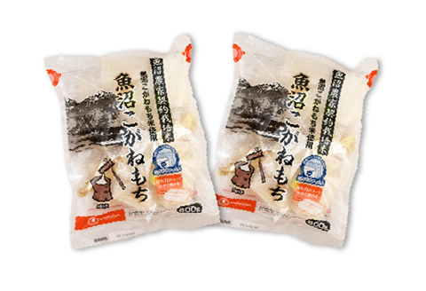 C2-R01A新潟県魚沼産こがねもち（長岡川口地域）2.4kg（600g×4袋）