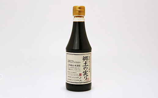 70-12新潟県産醤油 郷土の実り 360ml×3本