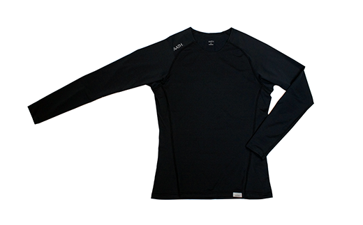I4-23C【カラー：ブラック サイズ：M】リカバリーウェア A.A.TH/ ロングスリーブ（品番：AAJ90852）