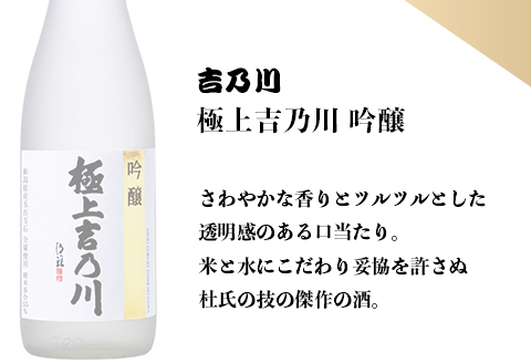 95-B0A極上吉乃川 吟醸・特別純米 720ml×2本セット