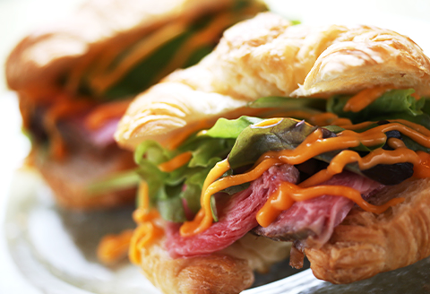 76-72A新潟県産牛うちももローストビーフ 400gブロック