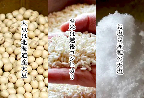 81-11【隔月6回お届け】コシヒカリ玄米みそ　1kg×2個