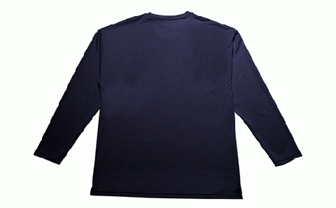 I4-05M【カラー：ネイビー サイズ：M】リカバリーウェア A.A.TH/ ロングTシャツ（品番：AAJ99302）