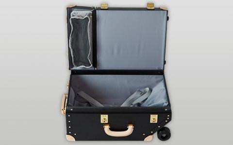 26-05B【ブラック】トロリーバッグ　プレミアム2