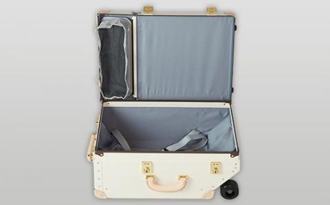 26-05B【ベージュ】トロリーバッグ　プレミアム2