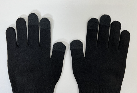 I4-60BA【サイズ：L】リカバリーウェアA.A.TH/インナーグローブ（品番：AAA96855）