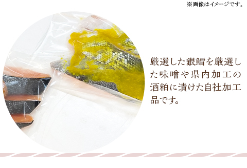 N8-02銀鱈の味噌漬け・西京漬け・粕漬けセット