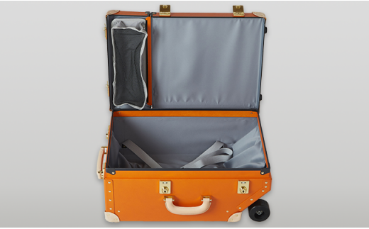 26-05B【オレンジ】トロリーバッグ　プレミアム2