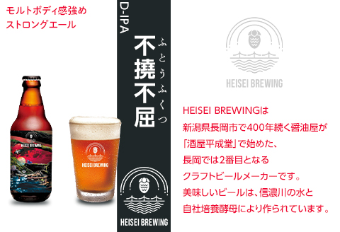 70-08クラフトビールおすすめチョイス3本セット（HEISEI BREWING）