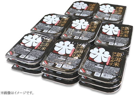 75-PG48E新潟県長岡産コシヒカリ パックご飯150g×48個（特別栽培米）