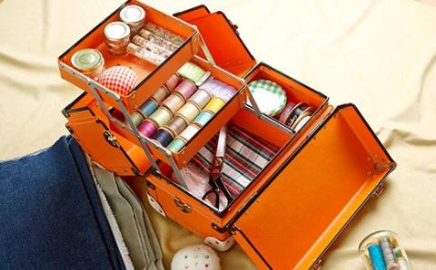 26-02B【ブラック】コスメボックス