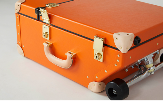 26-05B【オレンジ】トロリーバッグ　プレミアム2