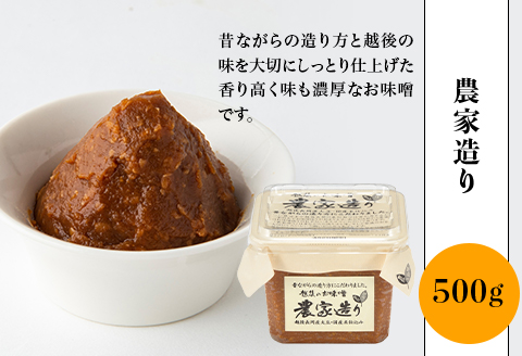 21-14A越後の米こうじ味噌3種詰合せ