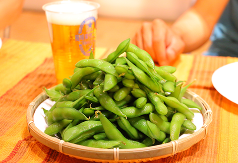 75E-15新潟県長岡産枝豆2.0kg【長岡茶豆250g×8袋入り】