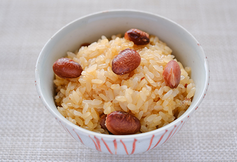 G8-25越後長岡醤油赤飯セット2合分×3袋