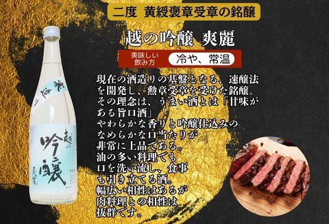 C1-B4B越後長岡の吟醸酒飲み比べセット720ml×3本（久保田・極上吉乃川・お福正宗）