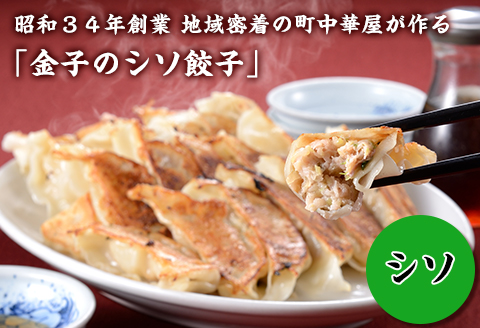 I7-04A昭和34年創業 地域密着の町中華屋が作る「金子のシソ餃子」