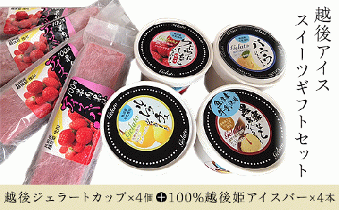 I1-01越後アイス　スイーツギフトセット